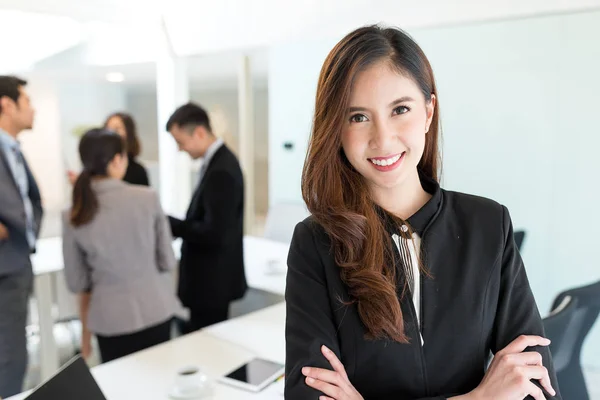 Business Woman Conference Room — Stockfoto