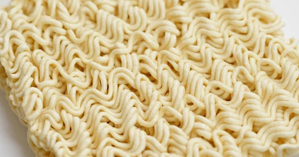 Tagliatelle Istantanee Secche Vicino — Foto Stock