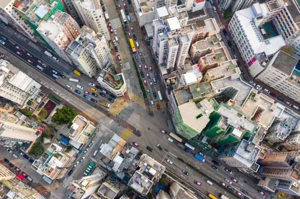 Sham Shui Po, Hong Kong, 19 de marzo de 2019: Vista superior de Hong Kong ci — Foto de Stock