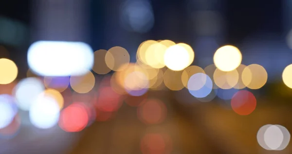 Blur City Street Night — Stock Photo, Image