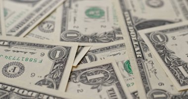 Yığılmış Usd banknotlar yakın