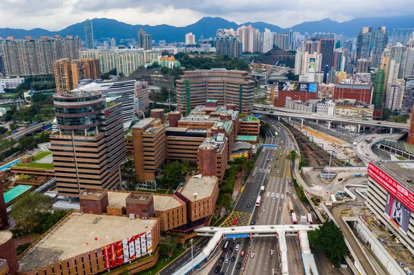 Hung Hom Hong Kong Abril 2019 Vista Superior Del Túnel — Foto de Stock