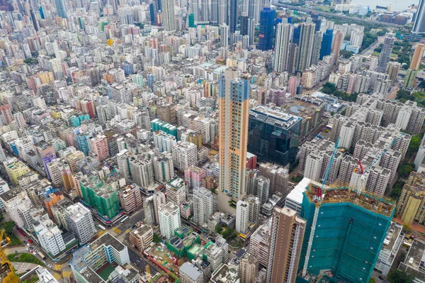 Sham Shui Hong Kong Mayo 2019 Vista Superior Del Distrito —  Fotos de Stock