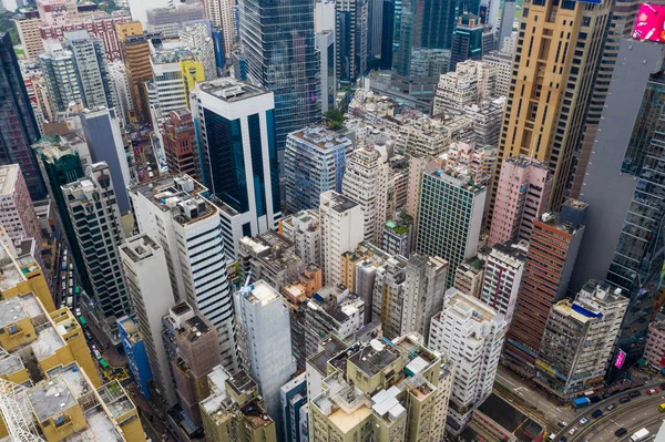 Causeway Bay Hongkong Maj 2019 Top Utsikt Över Hong Kong — Stockfoto