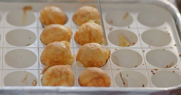 Evde Yapımı Takoyaki Yakın — Stok fotoğraf