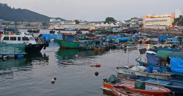 Cheung Chau Hong Kong April 2019 Cheung Chau Insel Abend — Stockfoto