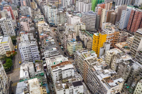 Sham Shui Hongkong Květen 2019 Pohled Hongkongské Město Kowloonu — Stock fotografie