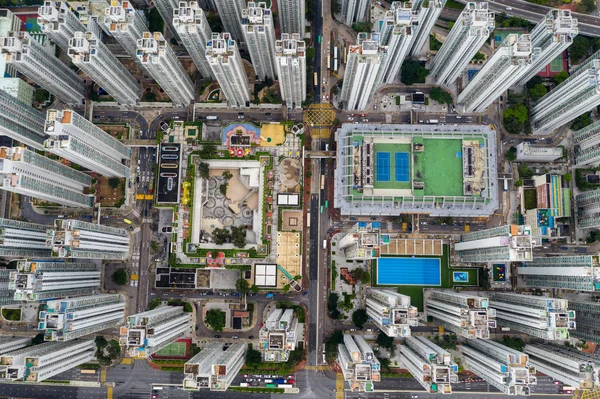 Sha Tin Hong Kong Mai 2019 Blick Von Oben Auf — Stockfoto