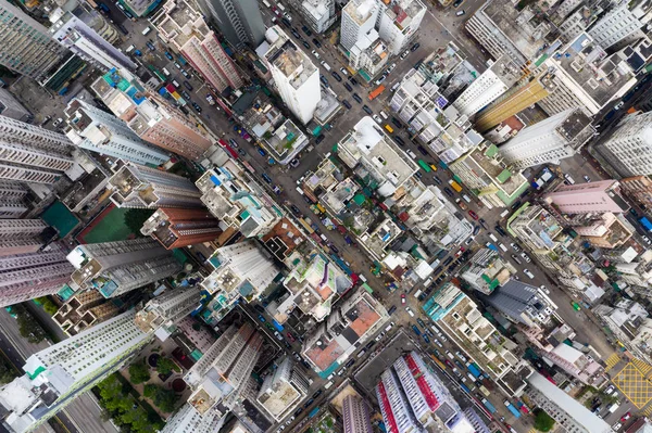 Yau Tei Hong Kong Maio 2019 Vista Superior Cidade Hong — Fotografia de Stock