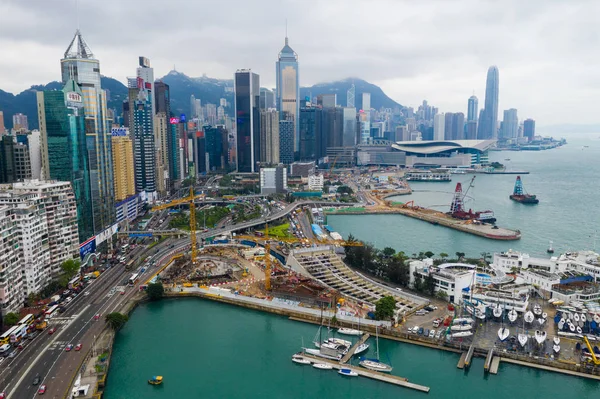 Causeway Bay Hong Kong May 2019 Aerial View Hong Kong — Stock Photo, Image