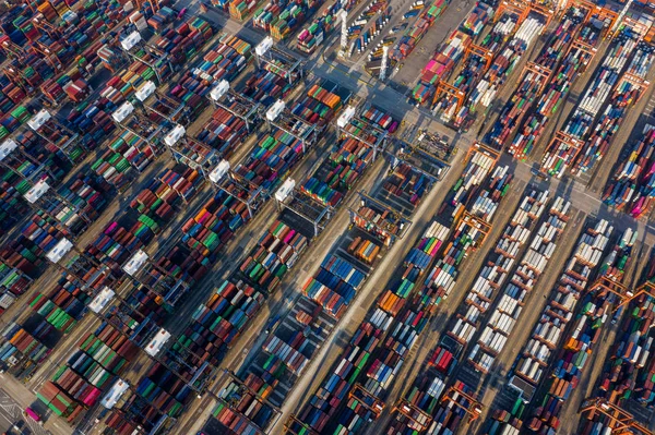 Kwai Chung Hong Kong Február 2019 Kwai Chung Cargo Terminál — Stock Fotó