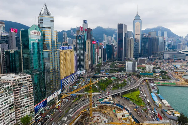 Causeway Bay Hong Kong May 2019 Aerial View Hong Kong — Stock Photo, Image