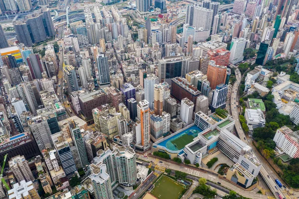 Tsim Sha Tsui East Hong Kong April 2019 Ansicht Der — Stockfoto