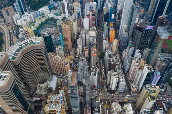 Causeway Bay Hong Kong Mag 2019 Vista Dall Alto Della — Foto Stock