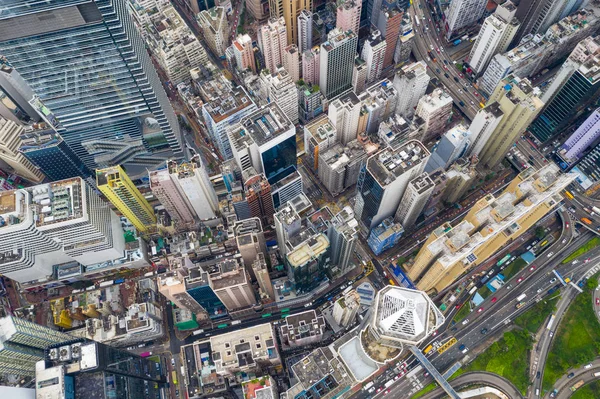 Causeway Bay Hong Kong May 2019 Drone Fly Hong Kong — Stock Photo, Image