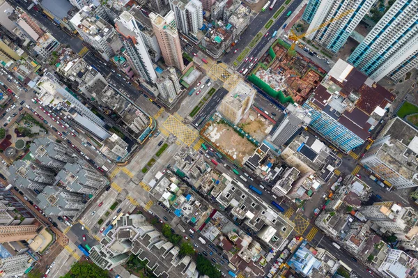 Sham Shui Hong Kong Mei 2019 Top View Van Hong — Stockfoto