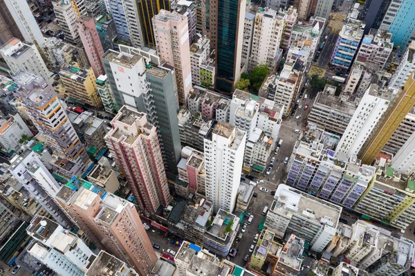 Mong Kok Hong Kong Mayıs 2019 Hong Kong Şehir Merkezinin — Stok fotoğraf