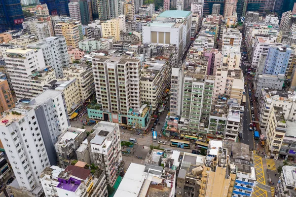 Sham Shui Hong Kong Maj 2019 Över Hong Kong City — Stockfoto