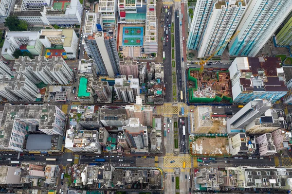 Шам Шуй Гонконг Травня 2019 Вид Місто Гонконг — стокове фото