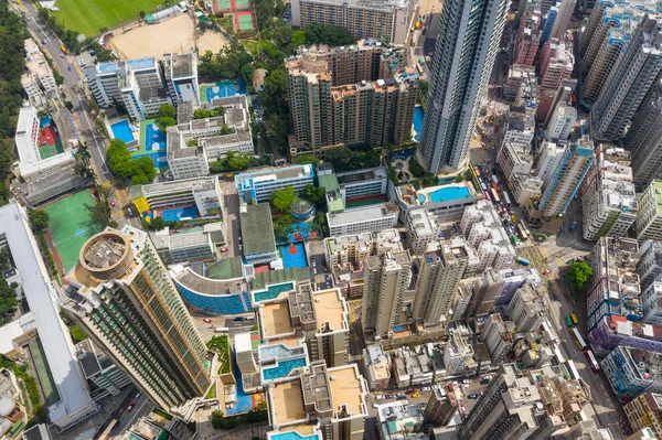 Kwa Wan Hong Kong May 2019 Top View Hong Kong — Stock Photo, Image