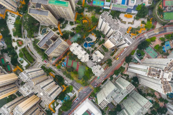 Wong Tai Sin Hong Kong May 2019 Aerial View Hong — 스톡 사진