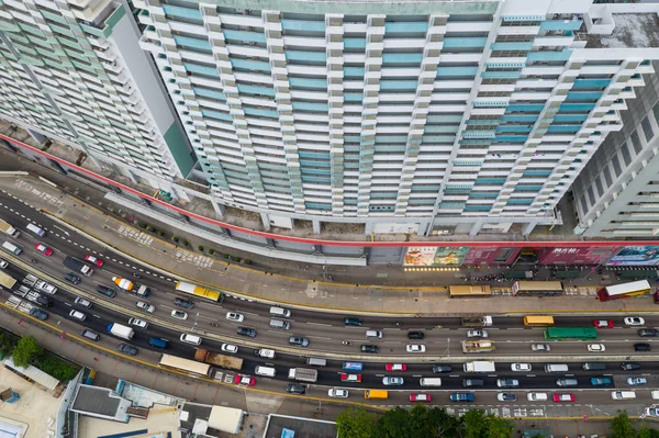 Wong Tai Sin Hong Kong Maj 2019 Flygfoto Över Hong — Stockfoto