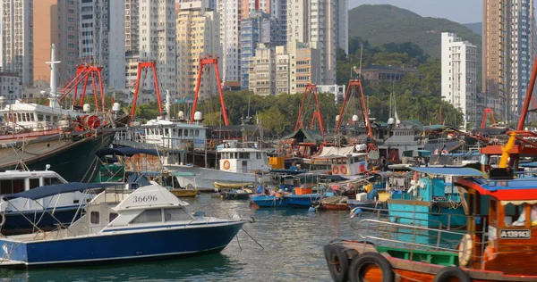 Aberdeen Hong Kong Mei 2019 Haven Van Hong Kong Vissershaven — Stockfoto