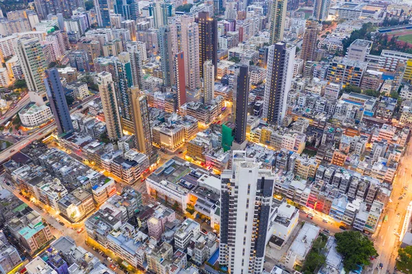 Città Kowloon Hong Kong Maggio 2019 Vista Dall Alto Del — Foto Stock