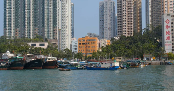 Абердин Гонконг Мая 2019 Года Порт Рыбацкой Гавани Гонконга — стоковое фото