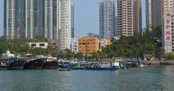 Aberdeen Hong Kong Maggio 2019 Porto Pesca Hong Kong — Foto Stock