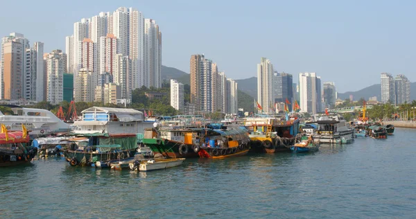 Aberdeen Hong Kong May 2019 Hong Kong Fishing Harbor Port — Stock Photo, Image