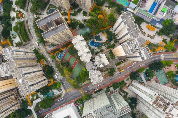Wong Tai Sin Гонконг Травня 2019 Top View Hong Kong — стокове фото