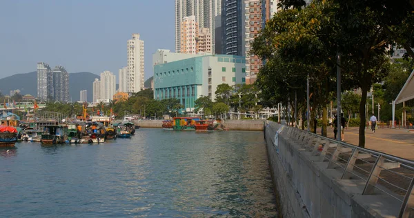 Aberdeen Hong Kong May 2019 Hong Kong Harbor Port Aberdeen — Stock Photo, Image