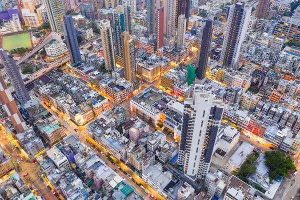 Kowloon City Hong Kong Mei 2019 Luchtfoto Van Hong Kong — Stockfoto