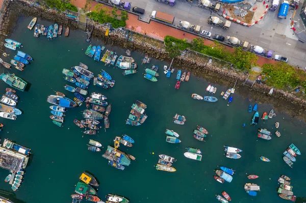 Lei Yue Mun Hong Kong Mayo 2019 Vista Superior Del —  Fotos de Stock