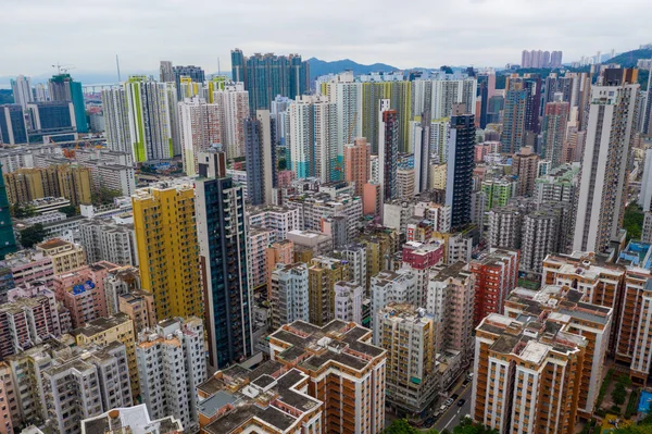 Sham Shui Hong Kong Mai 2019 Topputsikt Hongkong – stockfoto