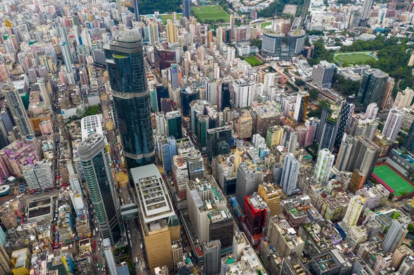 Монг Кок Гонконг Травня 2019 Безпілотника Місто Гонконг — стокове фото