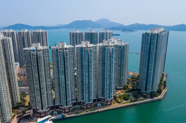 Абердин Гонконг Мая 2019 Года Вид Сверху Гонконгский Порт — стоковое фото
