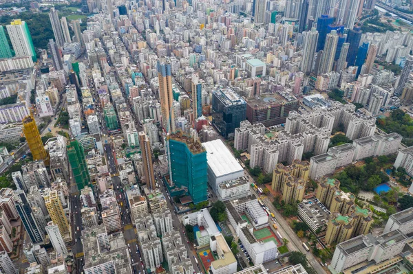 Sham Shui Hong Kong Maj 2019 Hong Kong City Downtown — Stockfoto