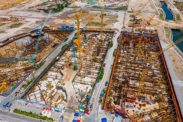 Kai Tak Hong Kong Mayo 2019 Vista Superior Obra Construcción — Foto de Stock