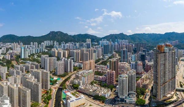 Wong Tai Sin Hong Kong May 2019 Hong Kong Skyline — Stock Photo, Image