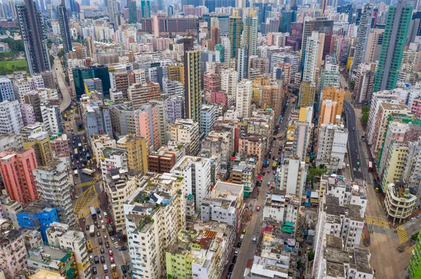 Sham Shui Hong Kong Mayo 2019 Vista Superior Ciudad Hong —  Fotos de Stock