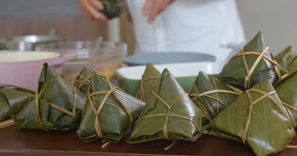 Ryż Kluski Śląskie Dla Dragon Boat Festival — Zdjęcie stockowe