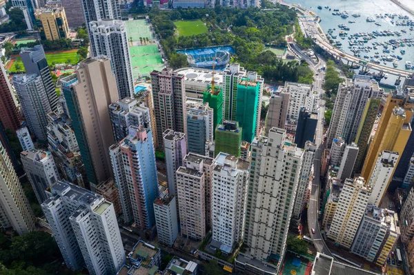 Causeway Bay Hongkong Juni 2019 Ansicht Der Innenstadt Von Hongkong — Stockfoto