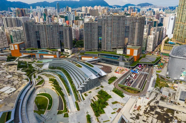 香港奥斯汀 2019年5月9日 西九龙站 — 图库照片