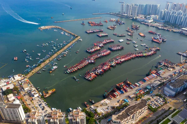 Tuen Mun Hong Kong May 2019 Top View Castle Peak — Stock Photo, Image