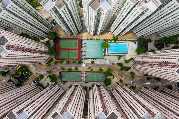 Kowloon Bay Hong Kong Mayo 2019 Vista Superior Del Distrito — Foto de Stock