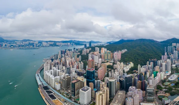 Tin Hau Hong Kong Giugno 2019 Vista Dall Alto Del — Foto Stock