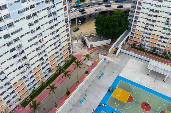 Choi Hung Hong Kong Mai 2019 Ansicht Eines Wohnviertels Hong — Stockfoto