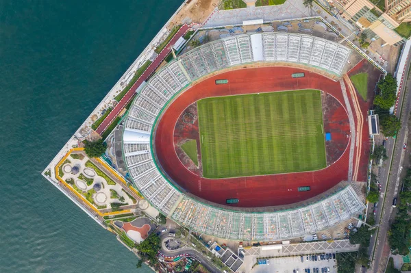 Chai Wan Hongkong Květen 2019 Pohled Hongkong Rekreační Sportovní Komplex — Stock fotografie